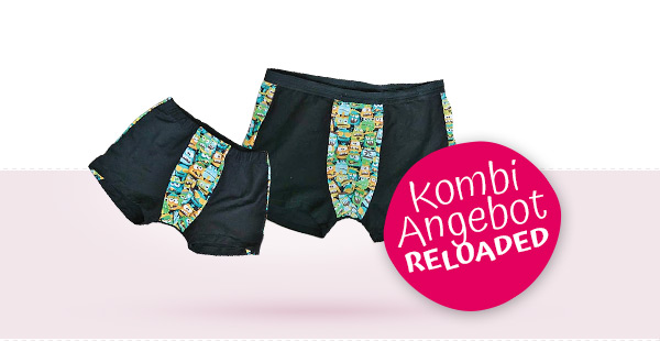 Unterhosen-Kombi-Angebot mister fluffster & mister fluffel